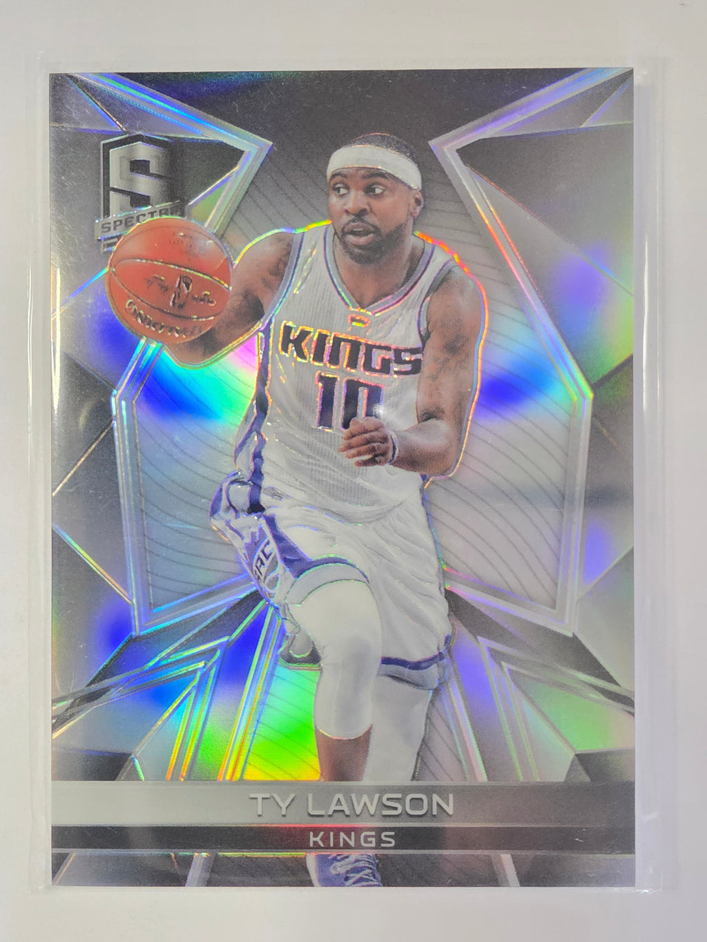 2016-17 Panini Spectra | Silver Prizm | #46 | Ty Lawson | Sacramento Kings