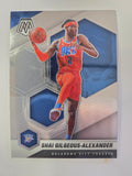 2020-21 Panini Mosaic | Silver Mosaic Parallel | #103 | Shai Gilgeous-Alexander | Thunder