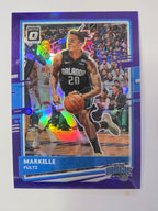 2020-21 Panini Donruss Optic | Purple Prizm | #9 | Markelle Fultz | Orlando Magic