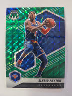 2020-21 Panini Mosaic | Green Mosaic Parallel | #84 | Elfrid Payton | New York Knicks