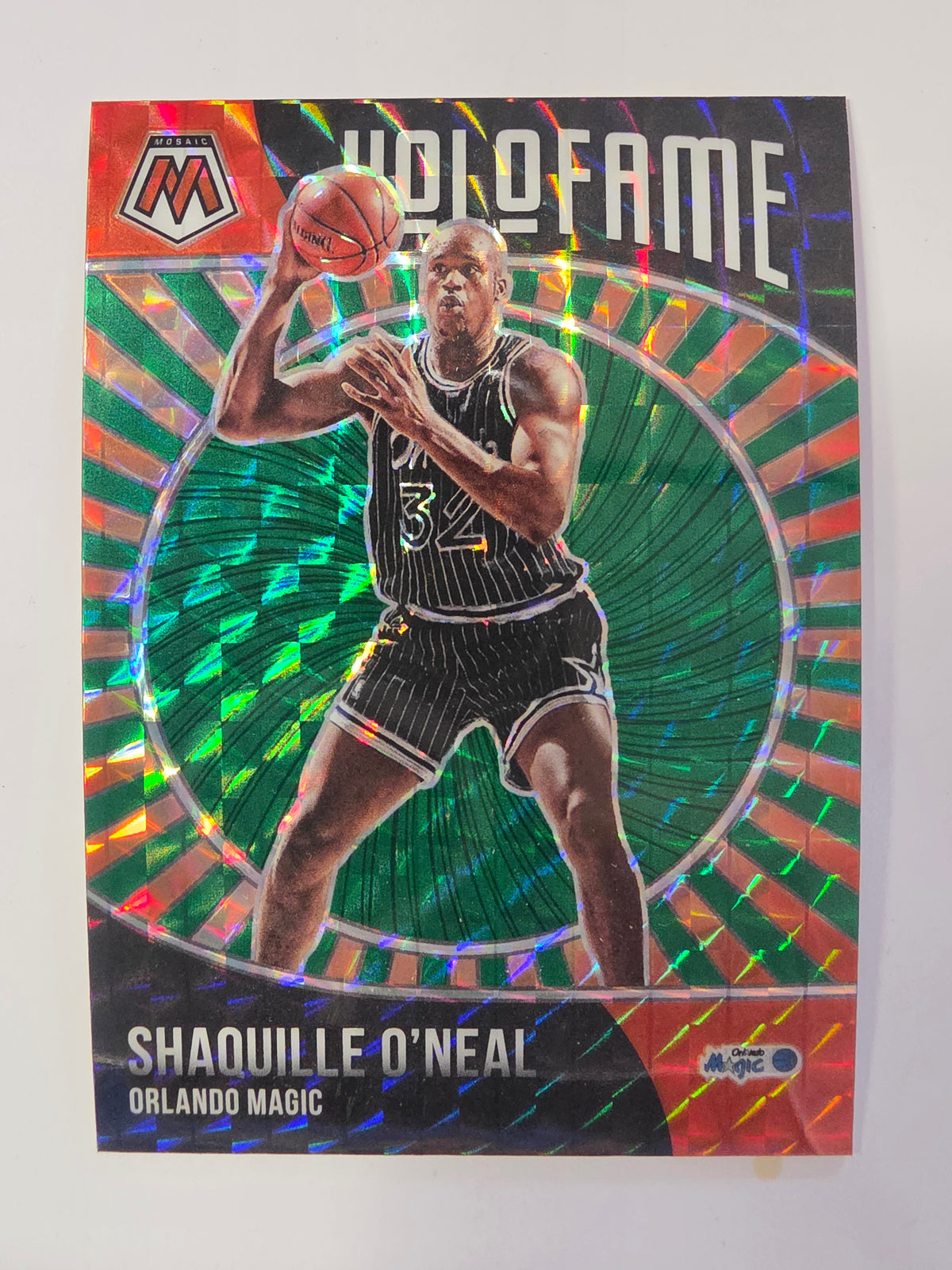 2020-21 Panini Mosaic | HoloFame Insert | #3 | Shaquille O'Neal | Orlando Magic