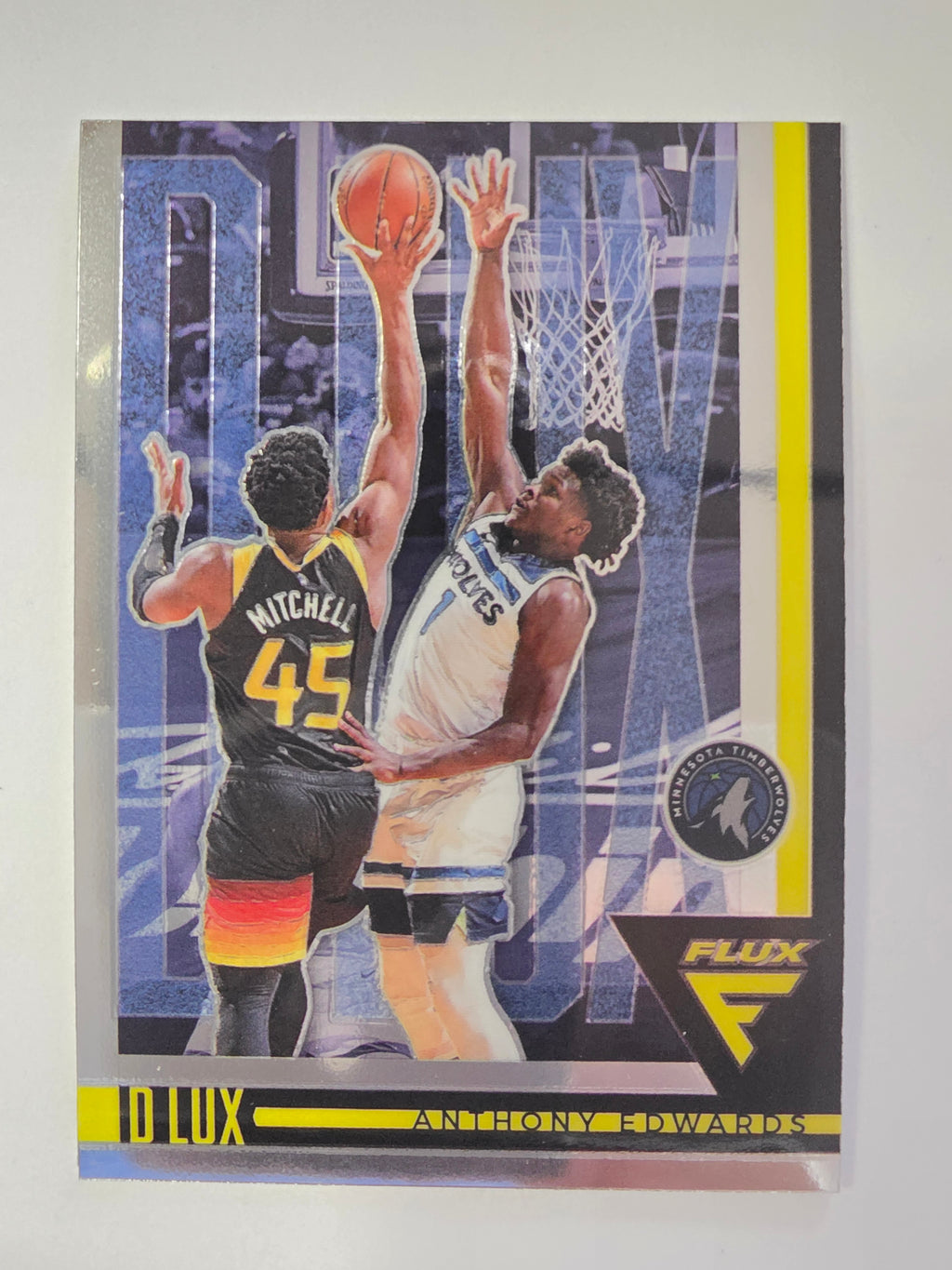 2020-21 Panini Flux | D Lux Insert | #5 | Anthony Edwards | Minnesota Timberwolves | RC
