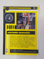 2020-21 Panini Flux | D Lux Insert | #5 | Anthony Edwards | Minnesota Timberwolves | RC