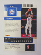 2021-22 Panini Contenders | Season Ticket | #67 | Joel Embiid | Philadelphia 76ers