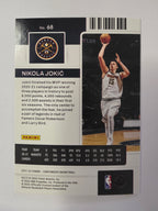 2021-22 Panini Contenders | Season Ticket | #68 | Nikola Jokic | Denver Nuggets