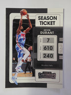 2021-22 Panini Contenders | Season Ticket | #84 | Kevin Durant | Brooklyn Nets