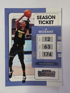 2021-22 Panini Contenders | Season Ticket | #3 | Ja Morant | Memphis Grizzlies