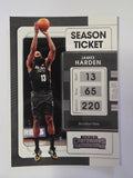 2021-22 Panini Contenders | Season Ticket | #64 | James Harden | Brooklyn Nets