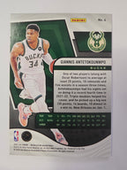 2021-22 Panini Revolution | Sunburst Parallel | #4 | Giannis Antetokounmpo | Milwaukee Bucks