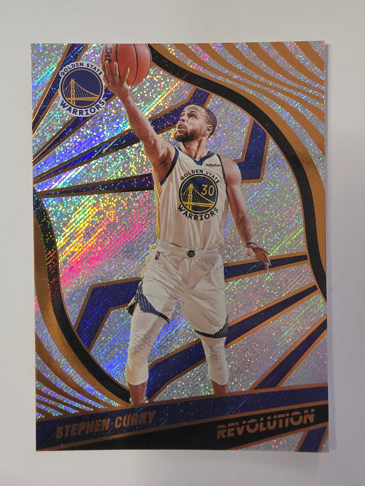 2021-22 Panini Revolution | Sunburst Parallel | #86 | Stephen Curry | Golden State Warriors
