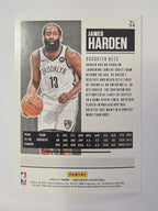2020-21 Panini Contenders | Season Ticket Game 31 | #94 | James Harden | Brooklyn Nets