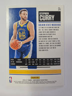 2020-21 Panini Contenders | Season Ticket Game 32 | #20 | Stephen Curry | Golden State Warriors