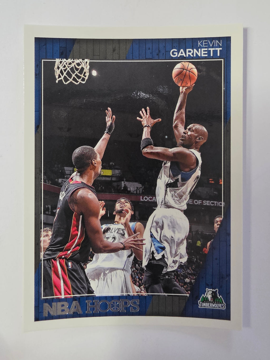 2016-17 Panini Hoops | Base Card | #139 | Kevin Garnett | Minnesota Timberwolves