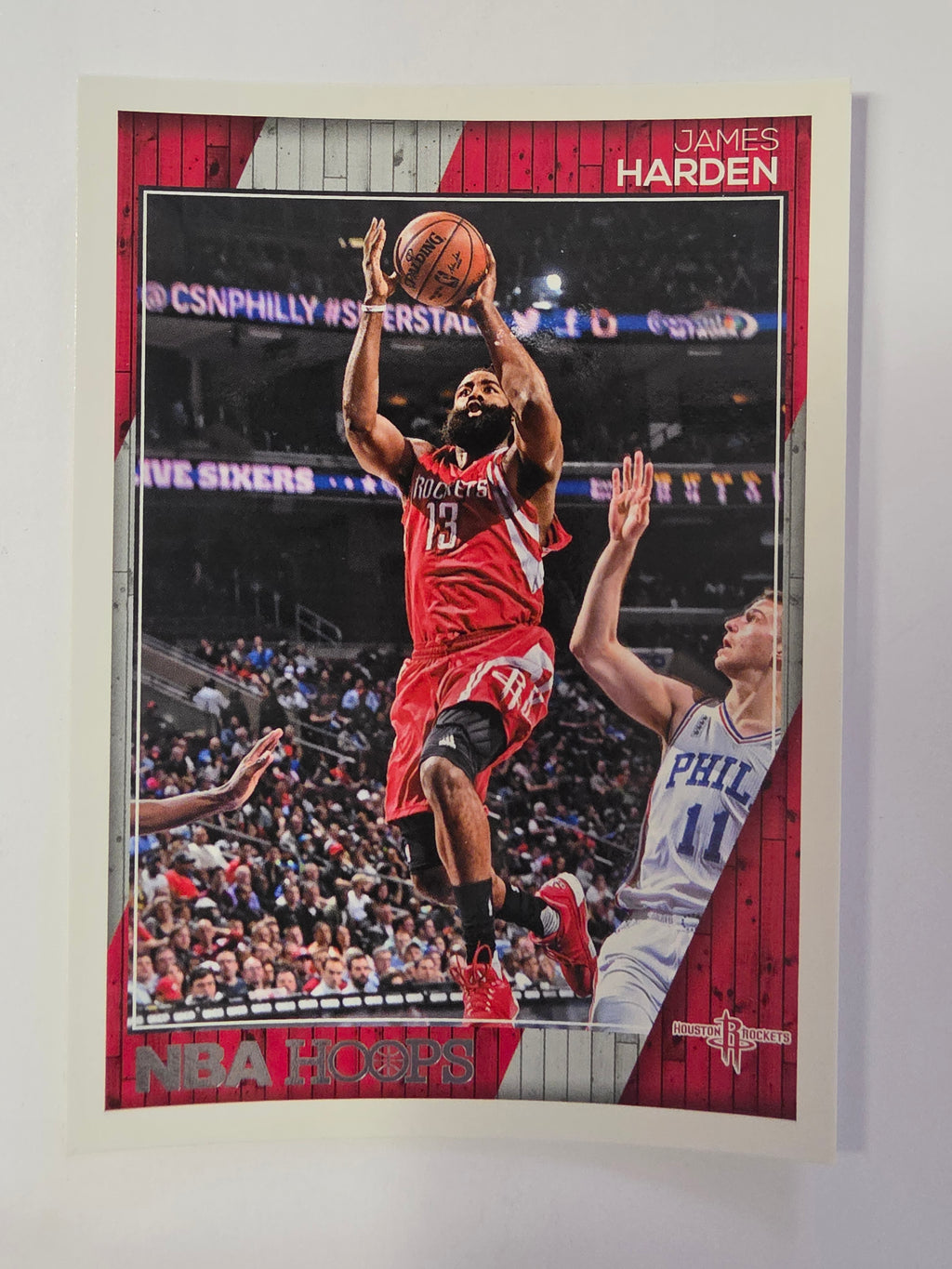 2016-17 Panini Hoops | Base Card | #116 | James Harden | Houston Rockets