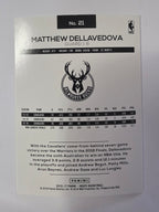 2016-17 Panini Hoops | Base Card | #21 | Matthew Dellavedova | Milwaukee Bucks