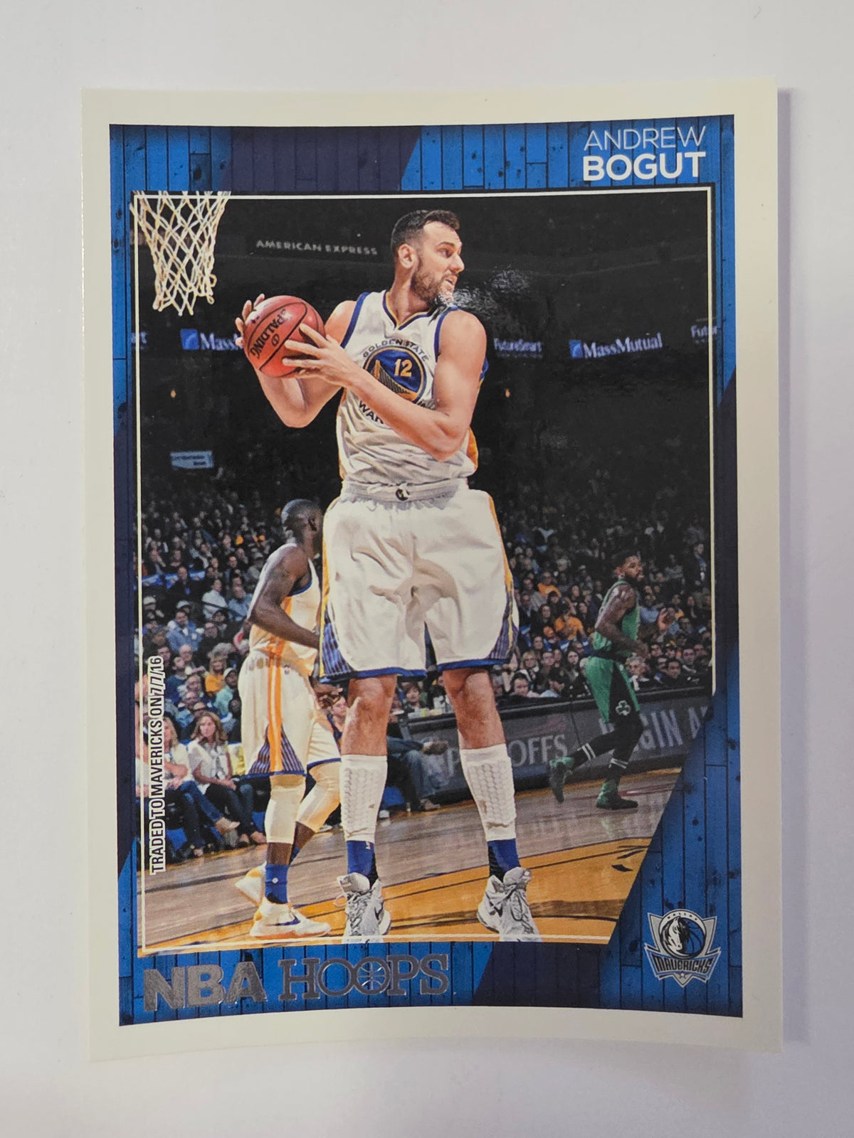 2016-17 Panini Hoops | Base Card | #153 | Andrew Bogut | Dallas Mavericks