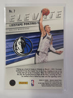 2020-21 Panini Mosaic | Elevate | #7 | Kristaps Porzingis | Dallas Mavericks