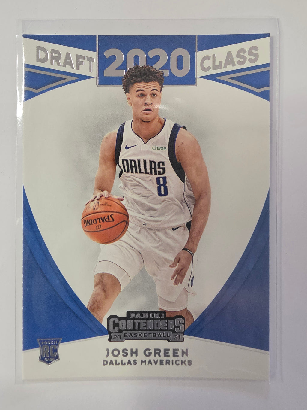 2020-21 Panini Contenders | Draft Class Rookie Card RC | #24 | Josh Green | Dallas Mavericks