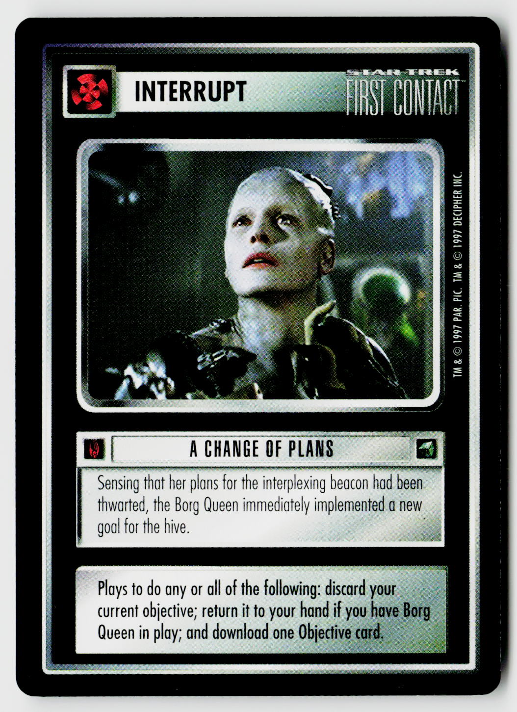 Star Trek The Next Generation CCG | First Contact | A Change Of Plans | Common