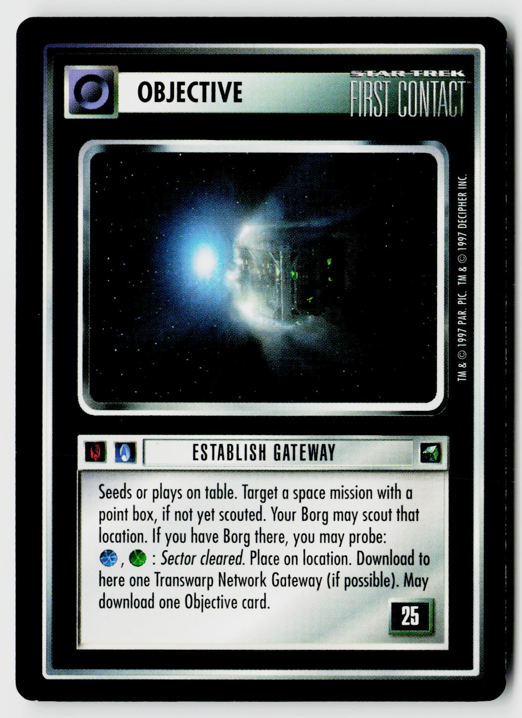 Star Trek The Next Generation CCG | First Contact | Establish Gateway | Common