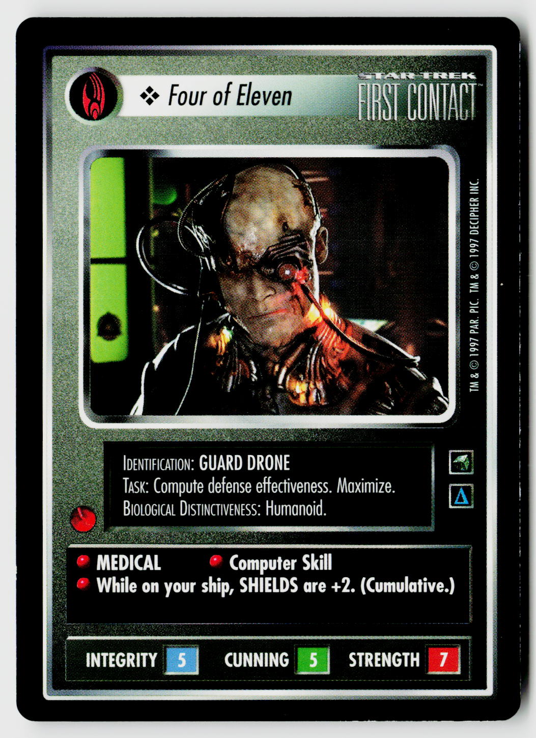 Star Trek The Next Generation CCG | First Contact | Four of Eleven | Common