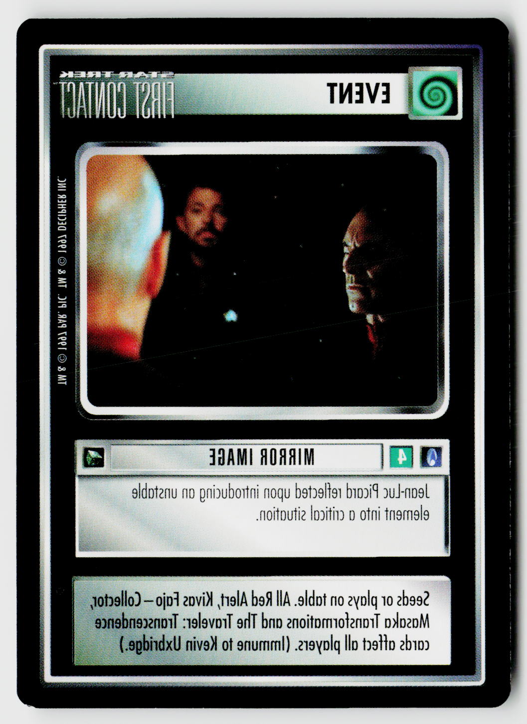Star Trek The Next Generation CCG | First Contact | Mirror Image | Uncommon