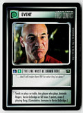 Star Trek The Next Generation CCG | First Contact | The Line Must Be Drawn Here | Common
