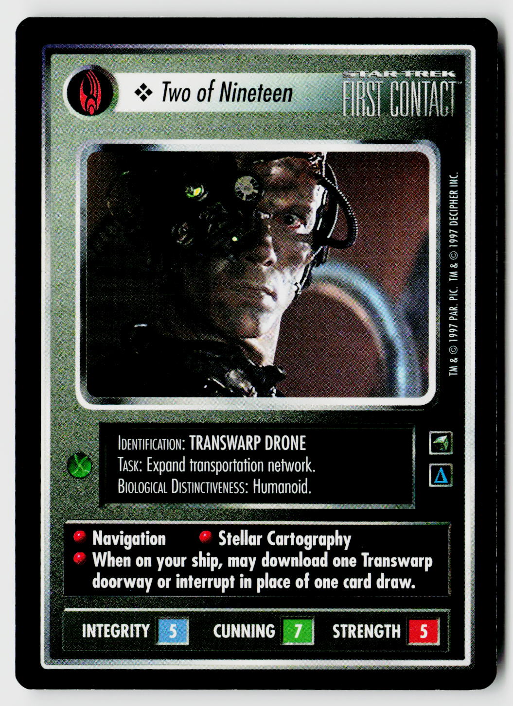 Star Trek The Next Generation CCG | First Contact | Two of Nineteen | Common