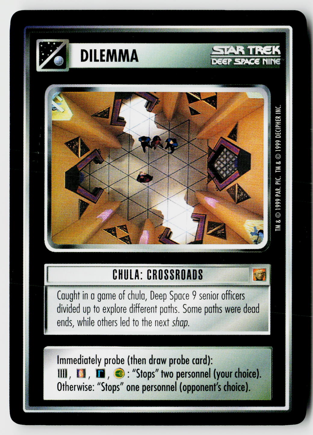 Star Trek The Next Generation CCG | Rules of Acquisition | Chula: Crossroads | Common