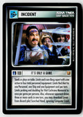 Star Trek The Next Generation CCG | Rules of Acquisition | It's Only A Game | Uncommon