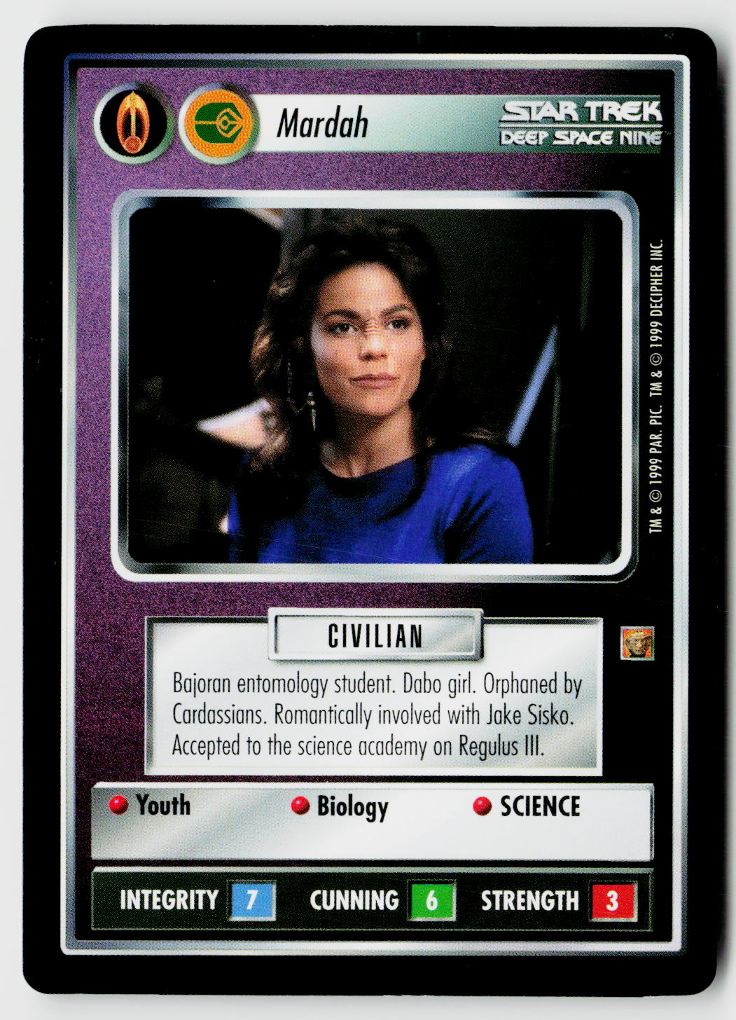 Star Trek The Next Generation CCG | Rules of Acquisition | Mardah | Uncommon