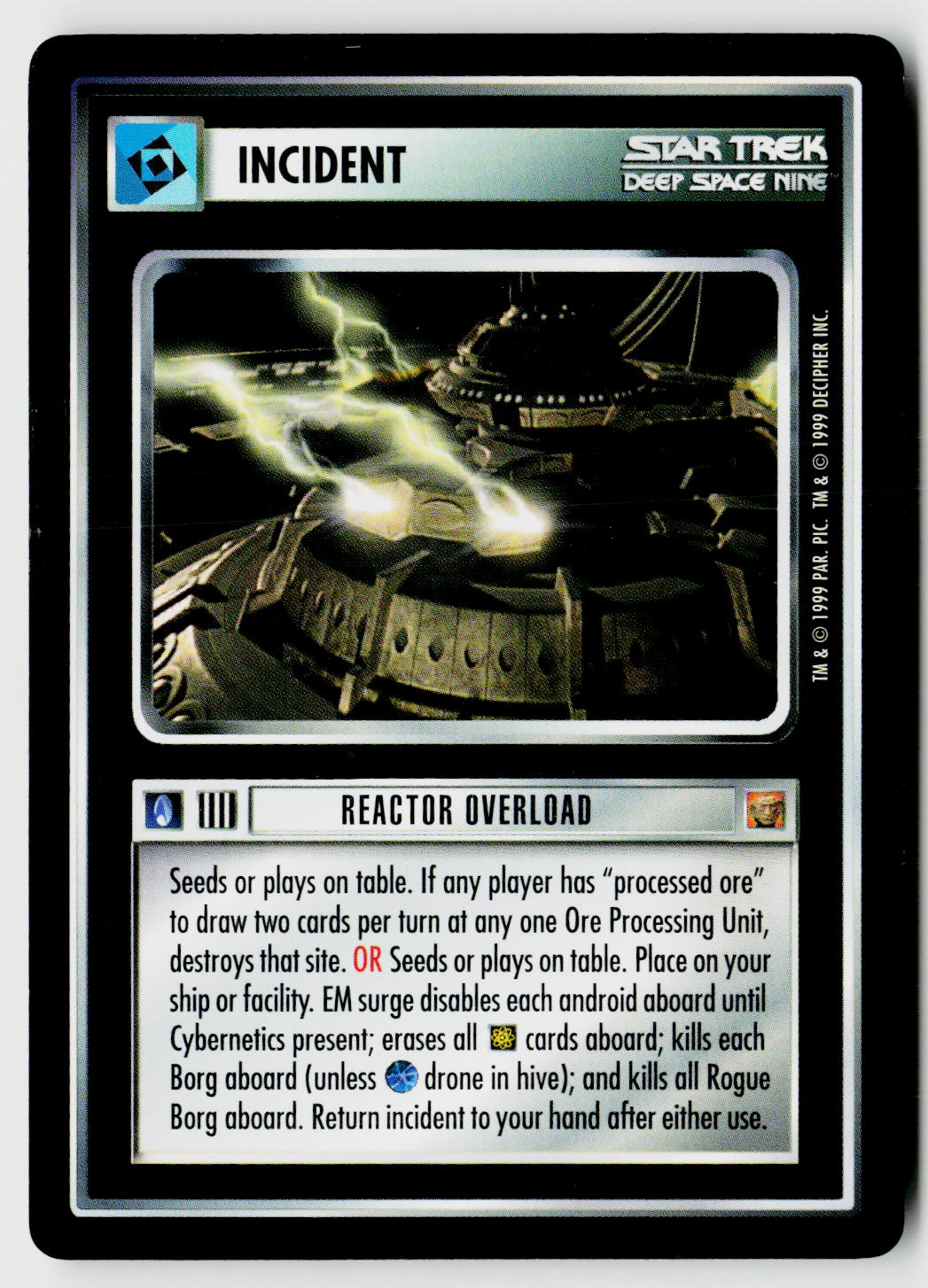 Star Trek The Next Generation CCG | Rules of Acquisition | Reactor Overload | Uncommon