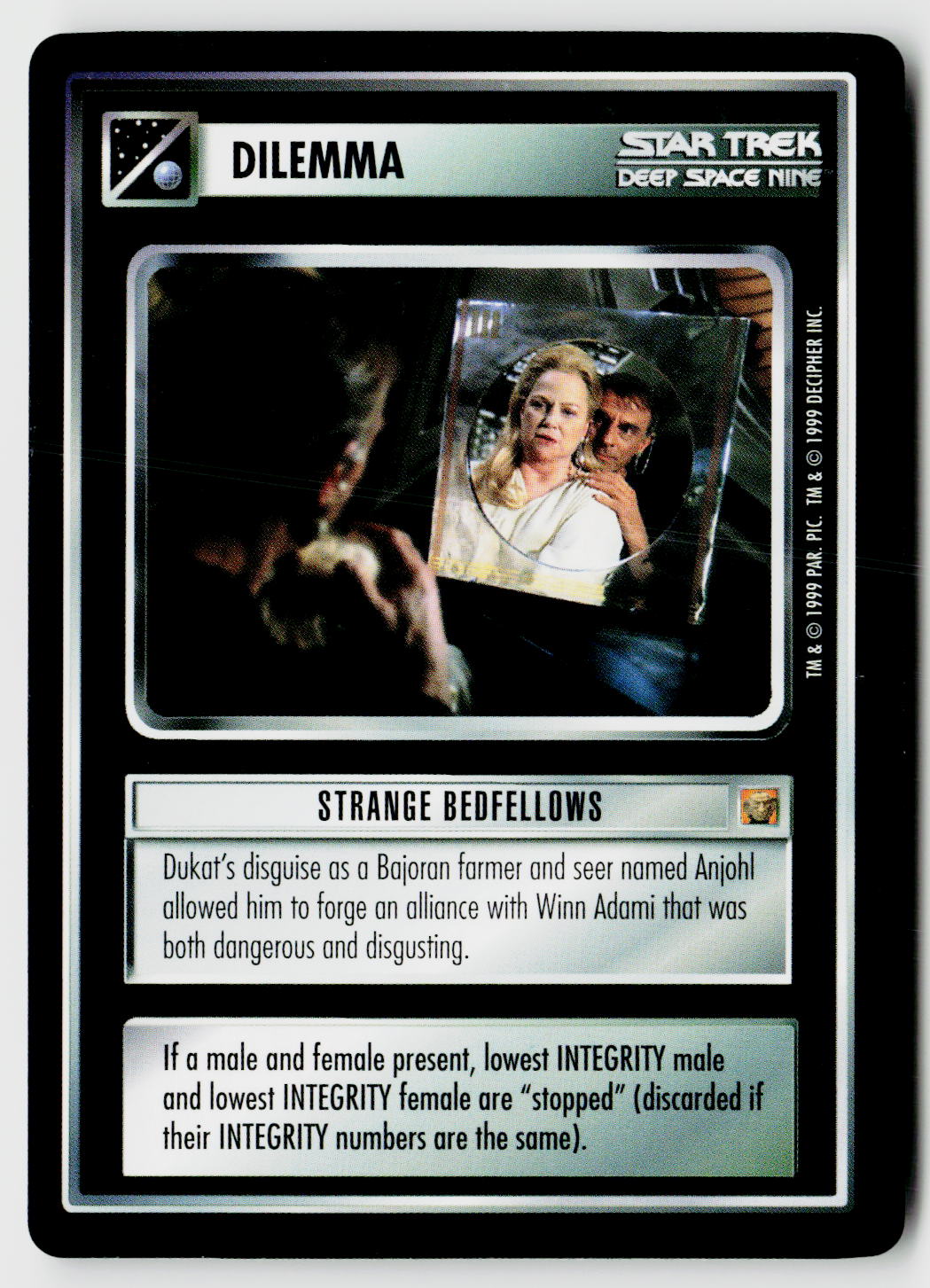 Star Trek The Next Generation CCG | Rules of Acquisition | Strange Bedfellows | Uncommon