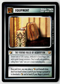 Star Trek The Next Generation CCG | Rules of Acquisition | The Ferengi Rules of Acquisition | Uncommon
