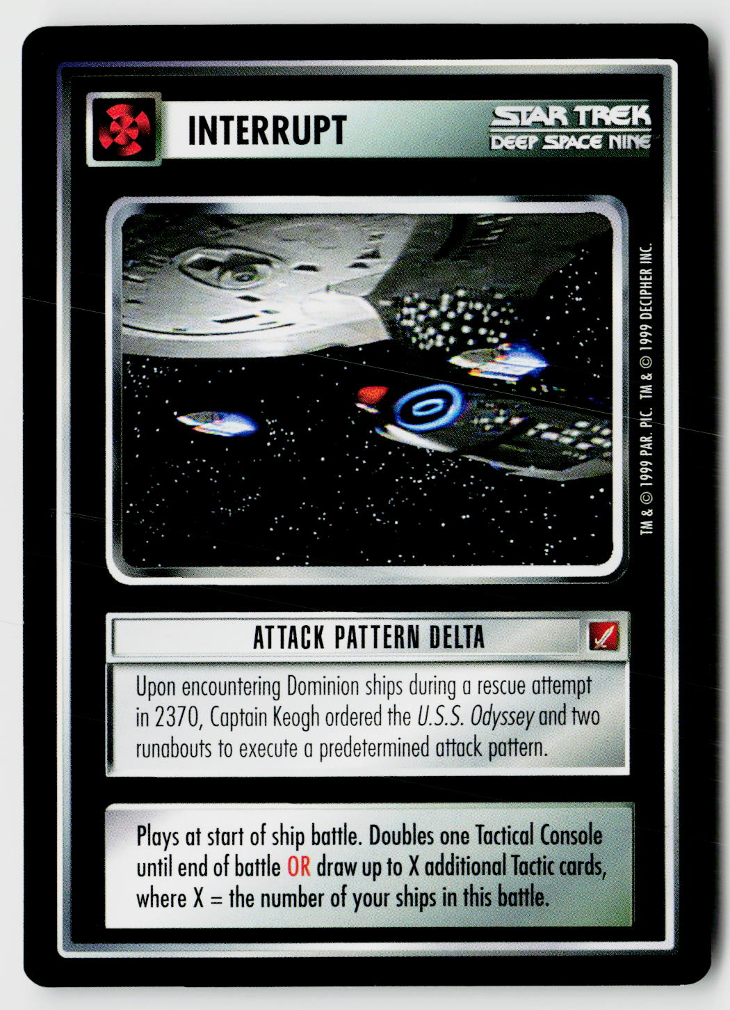 Star Trek The Next Generation CCG | Blaze of Glory | Attack Pattern Delta | Uncommon
