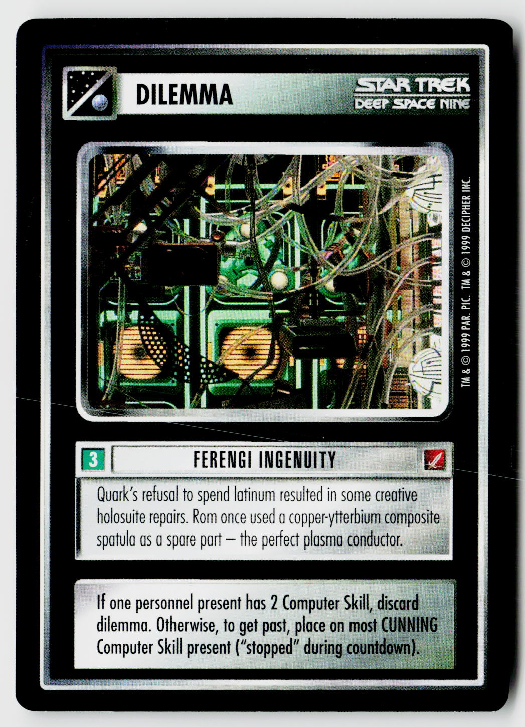 Star Trek The Next Generation CCG | Blaze of Glory | Ferengi Ingenuity | Uncommon