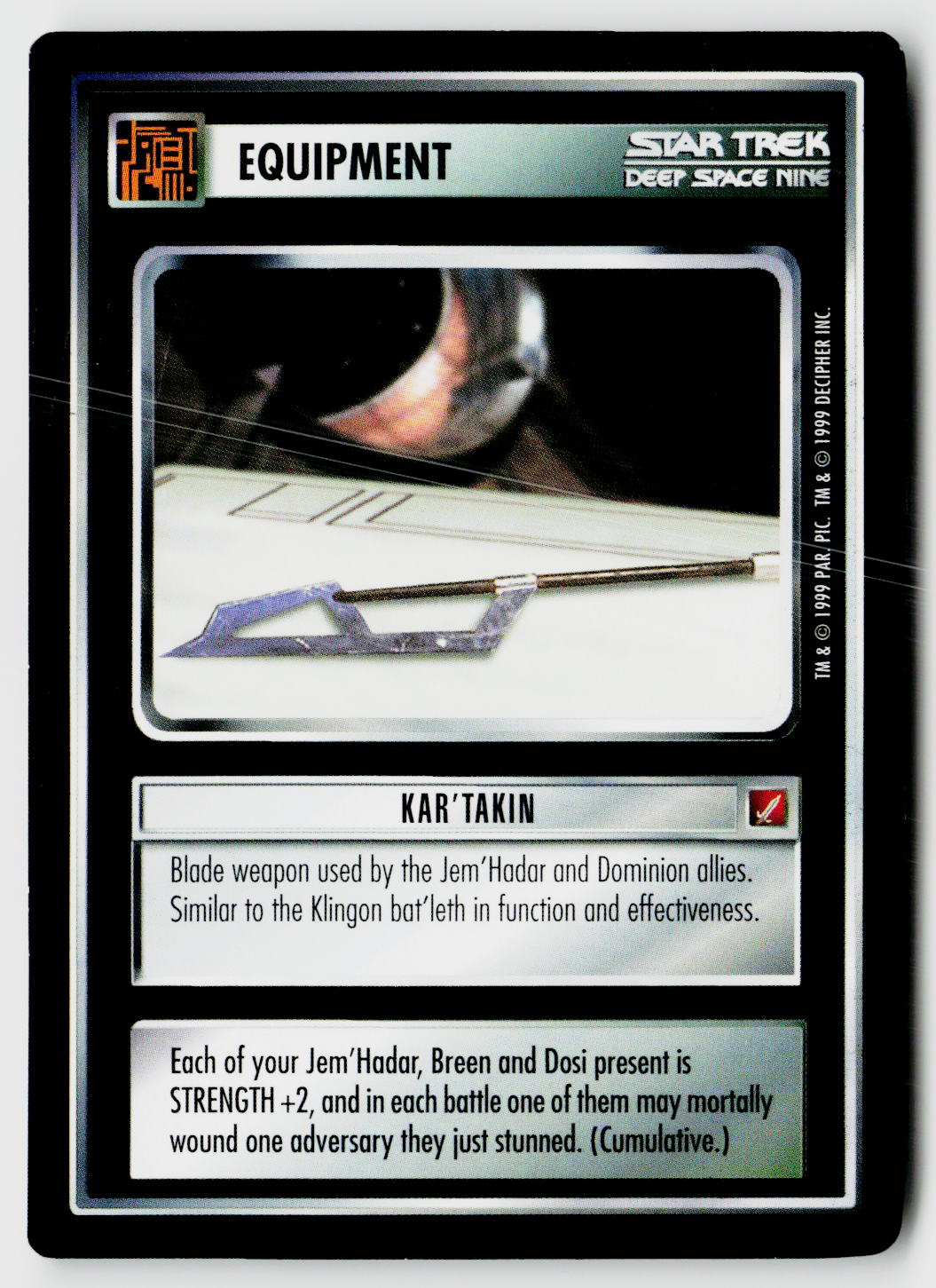 Star Trek The Next Generation CCG | Blaze of Glory | Kar'takin | Common