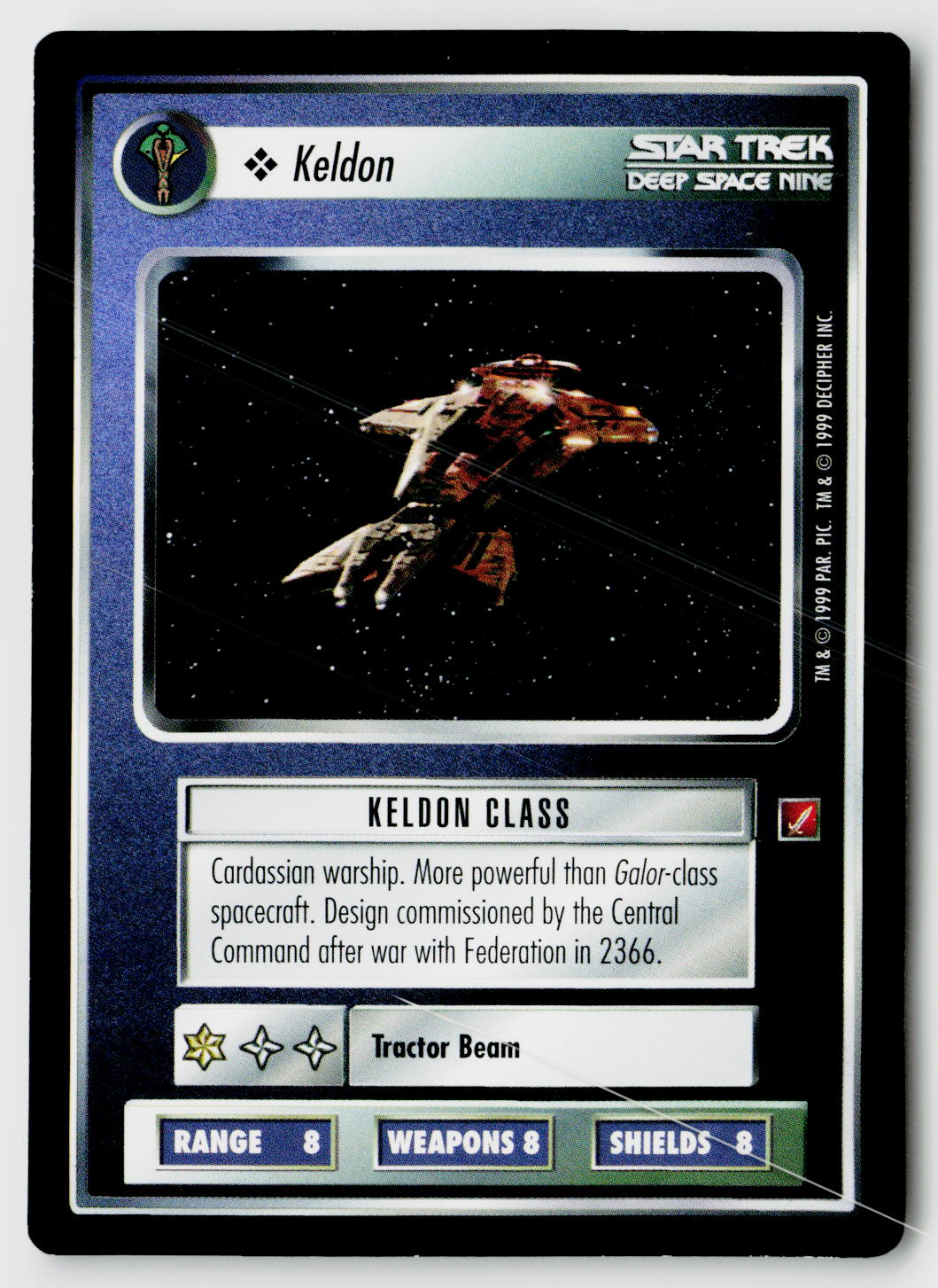 Star Trek The Next Generation CCG | Blaze of Glory | Keldon | Common