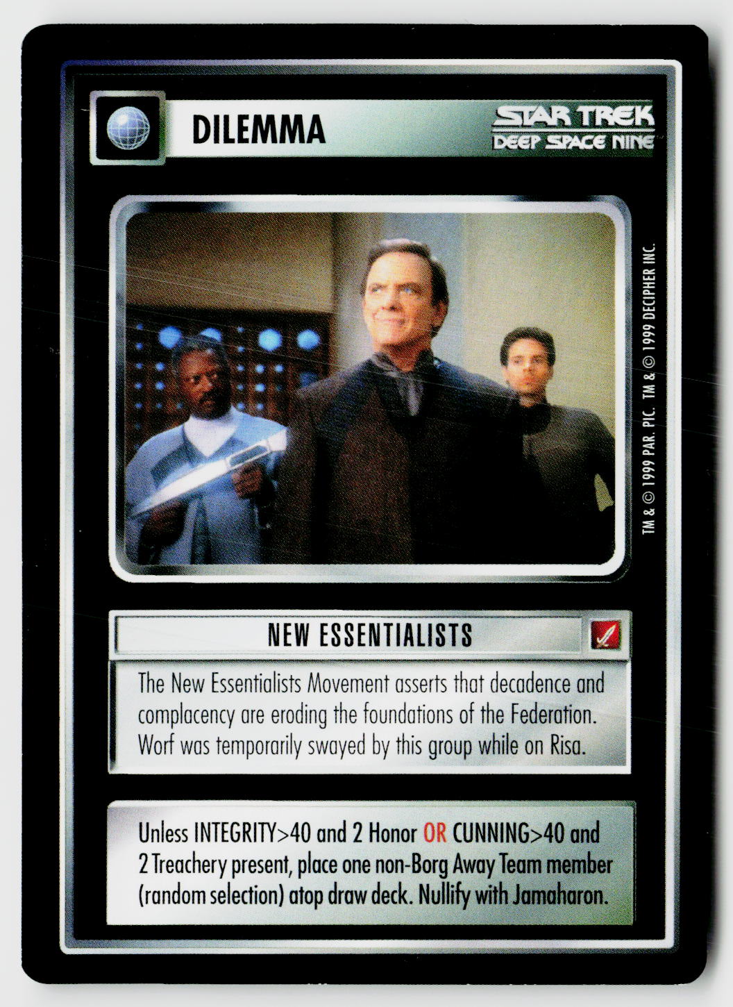 Star Trek The Next Generation CCG | Blaze of Glory | New Essentialists | Uncommon