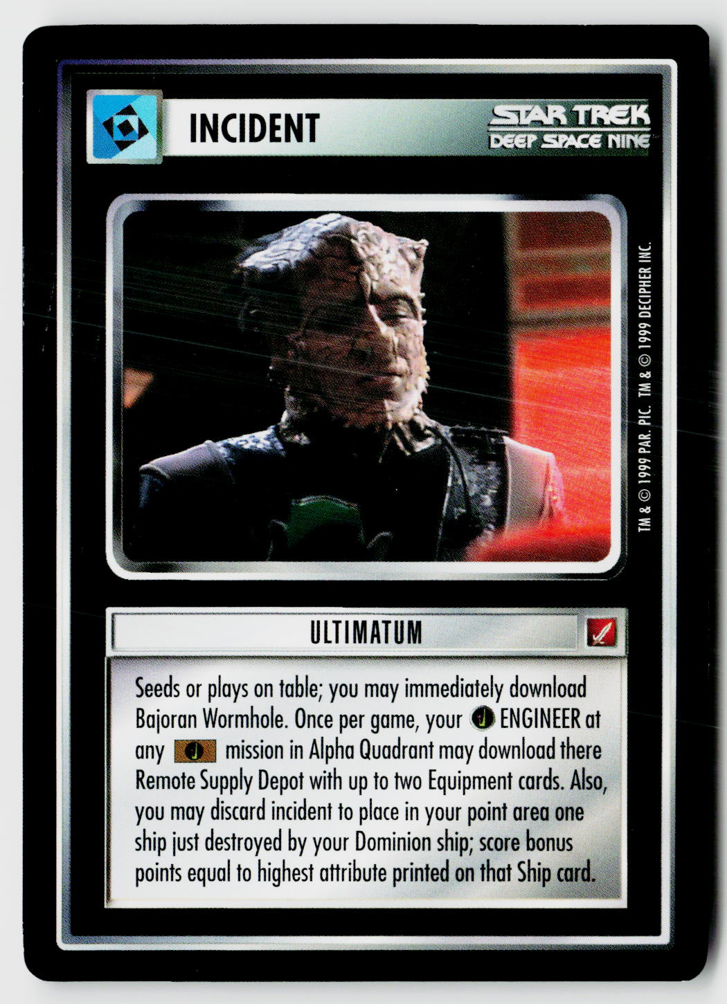 Star Trek The Next Generation CCG | Blaze of Glory | Ultimatum | Uncommon
