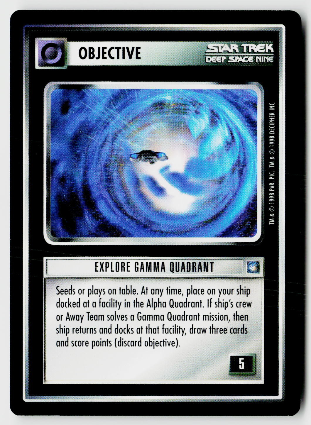 Star Trek The Next Generation CCG | Deep Space 9 | Explore Gamma Quadrant | Uncommon