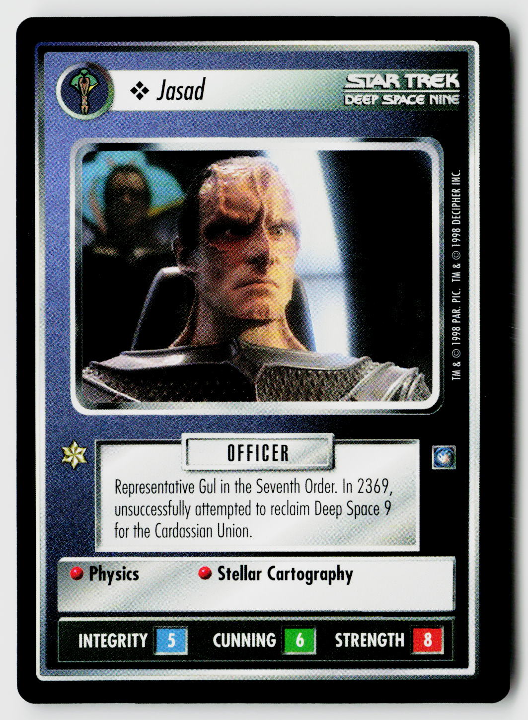 Star Trek The Next Generation CCG | Deep Space 9 | Jasad | Uncommon