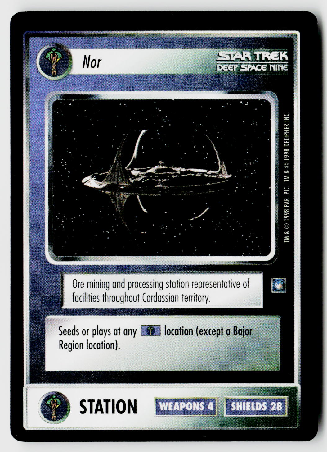 Star Trek The Next Generation CCG | Deep Space 9 | Nor | Common