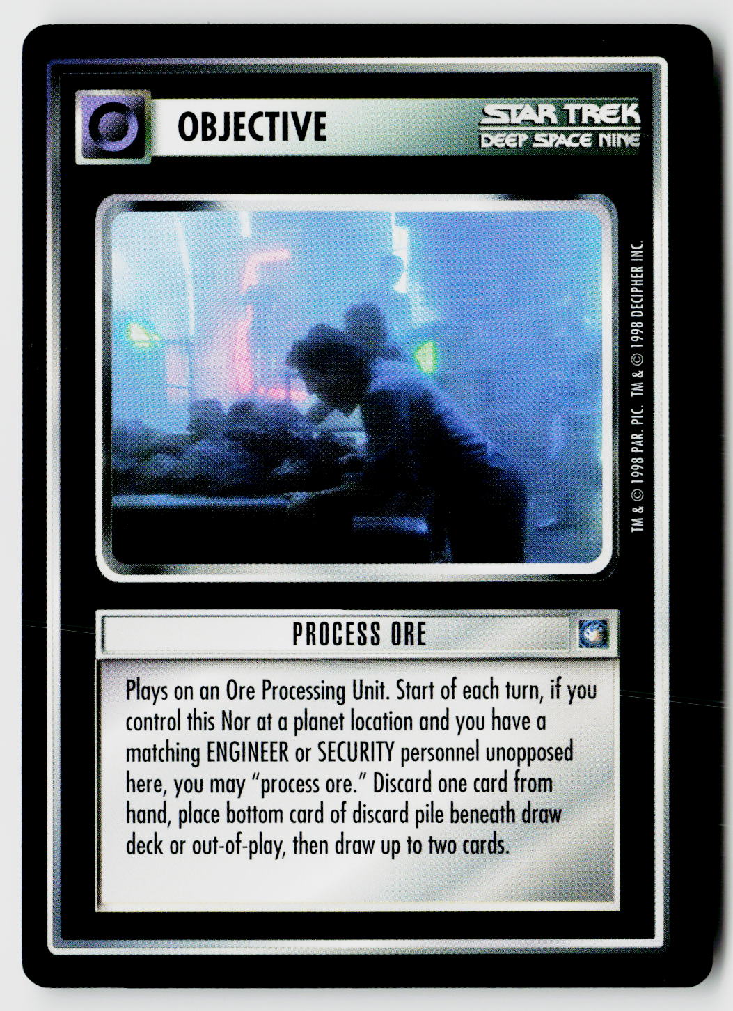 Star Trek The Next Generation CCG | Deep Space 9 | Process Ore | Uncommon