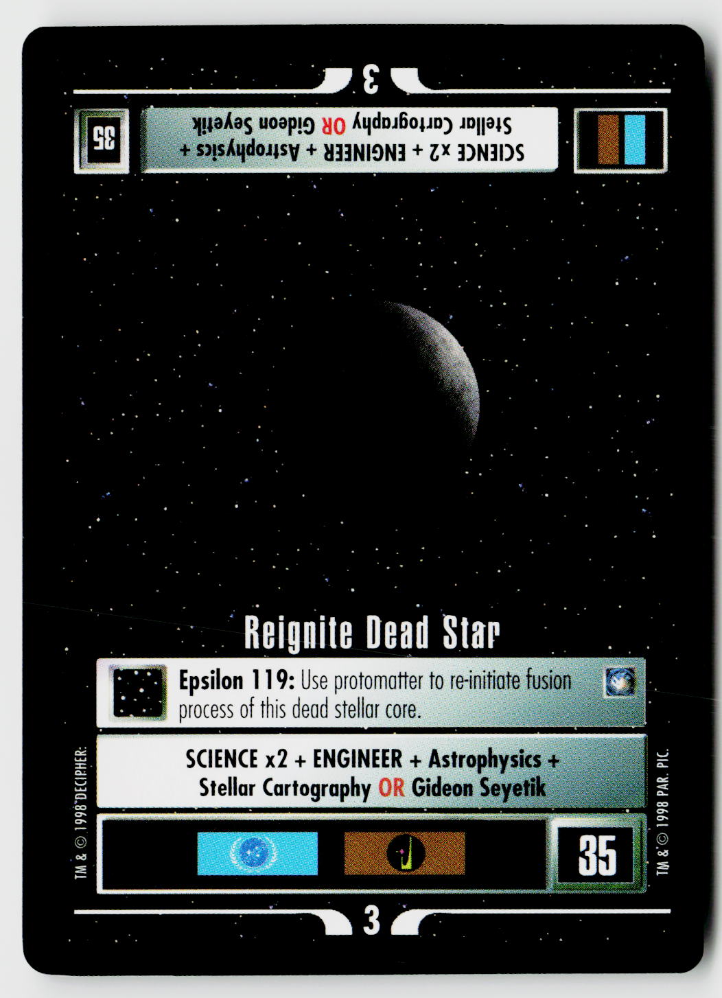 Star Trek The Next Generation CCG | Deep Space 9 | Reignite Dead Star | Starter