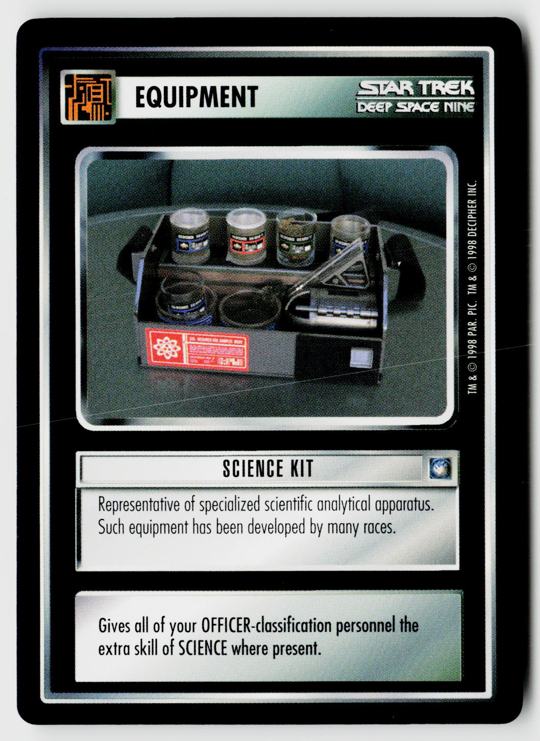 Star Trek The Next Generation CCG | Deep Space 9 | Science Kit | Common