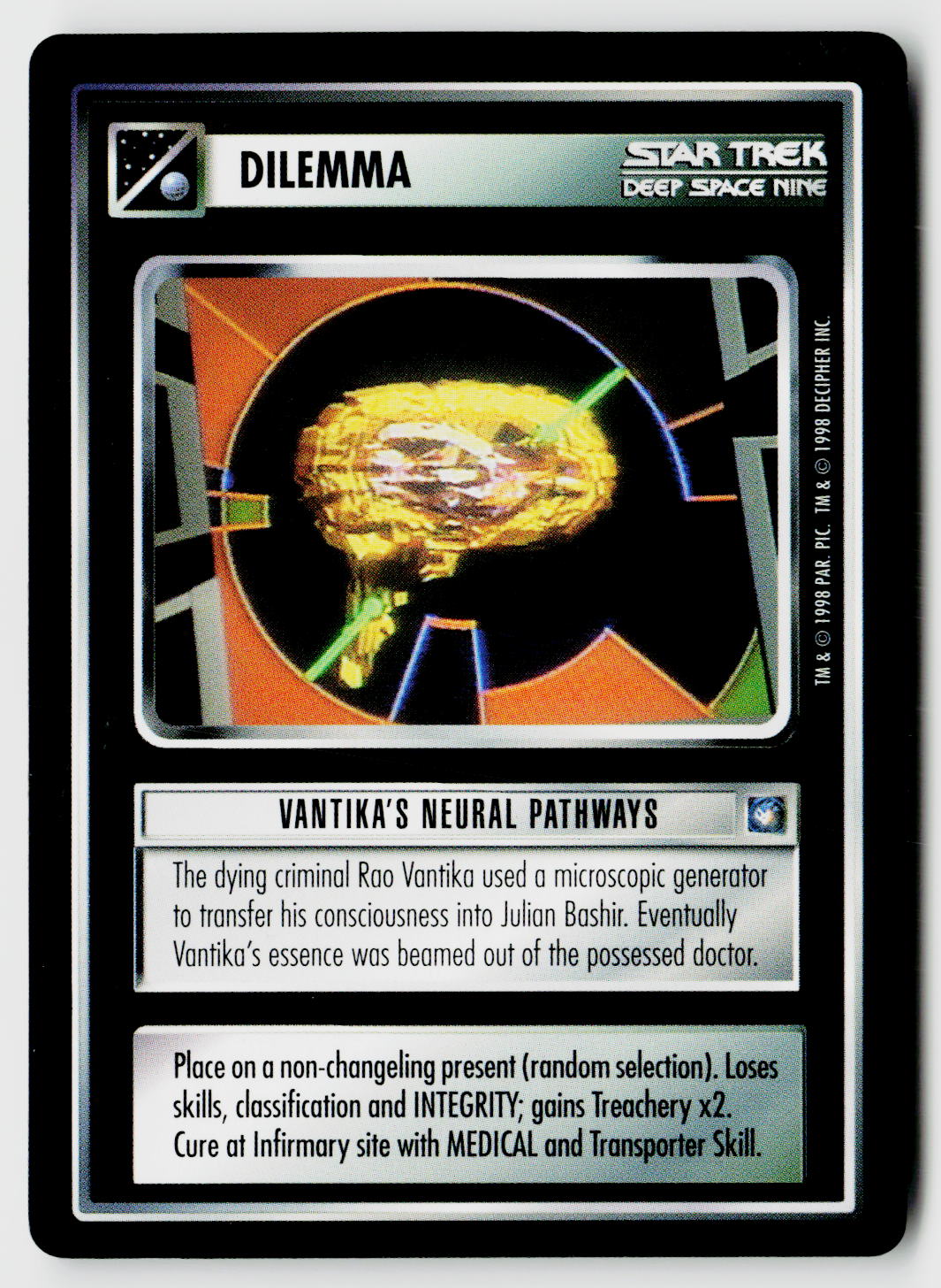 Star Trek The Next Generation CCG | Deep Space 9 | Vantika's Neural Pathways | Common