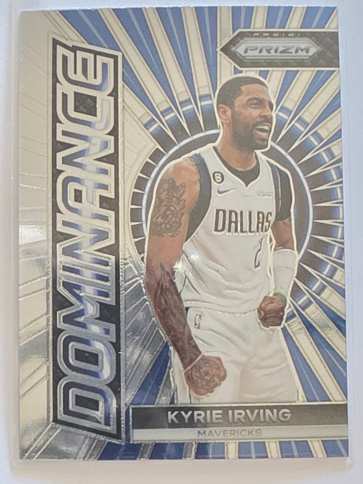 2023-24 Panini Prizm | Dominance | #8 | Kyrie Irving | Dallas Mavericks