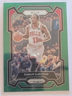 2023-24 Panini Prizm | Green Parallel | #36 | DeMar DeRozan | Chicago Bulls
