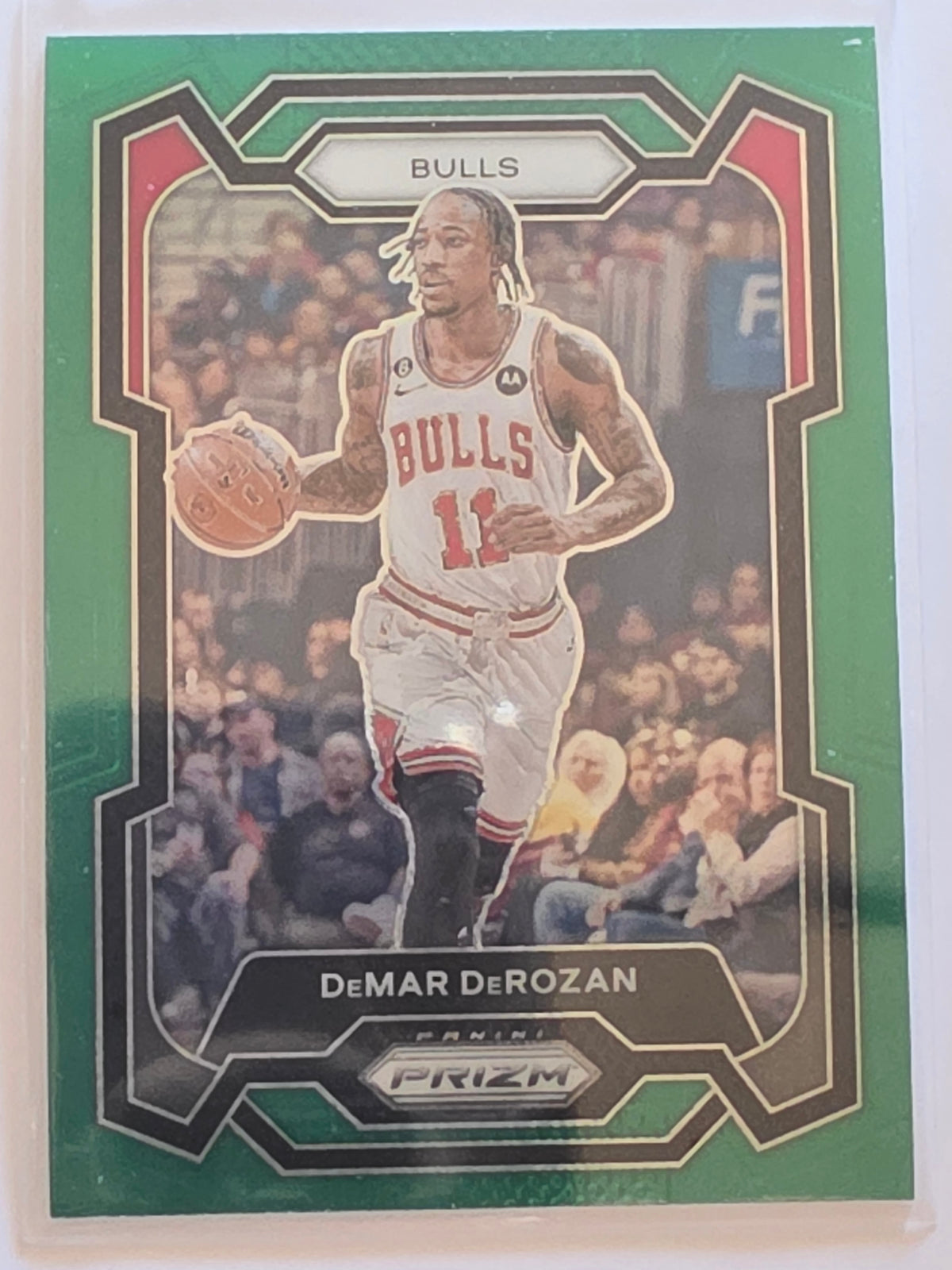 2023-24 Panini Prizm | Green Parallel | #36 | DeMar DeRozan | Chicago Bulls